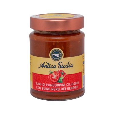 Salsa di Pomodoro Ciliegino con Suino Nero dei Nebrodi | La Golosia