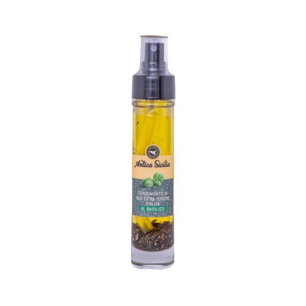 Olio aromatizzato al Basilico