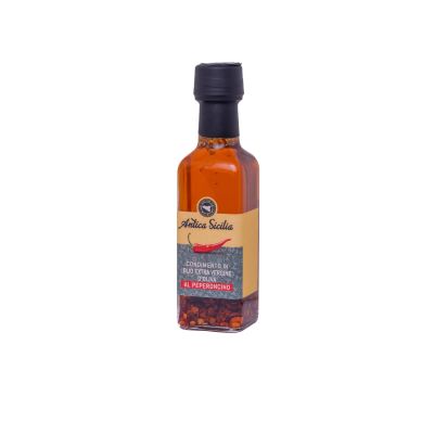 Olio Aromatizzato al Peperoncino – Condimento Piccante Gourmet Siciliano