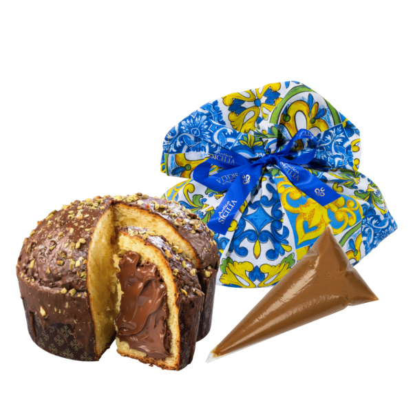 Panettone Etna al  Pistacchio Stoffa