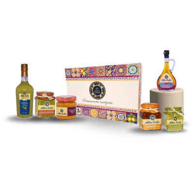 Confezione Natalizia Tipicità Siciliane Confezione Natalizia Tipicità Siciliane