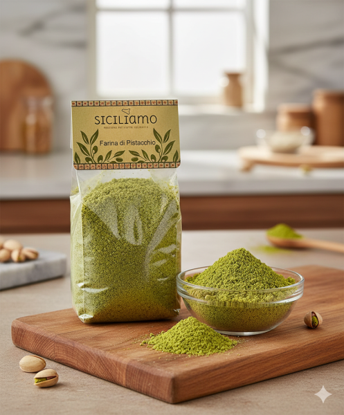 Farina di pistacchio g. 500