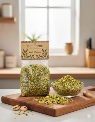 Granella di Pistacchio 500 g – Frutta Secca & Pistacchio Italiano