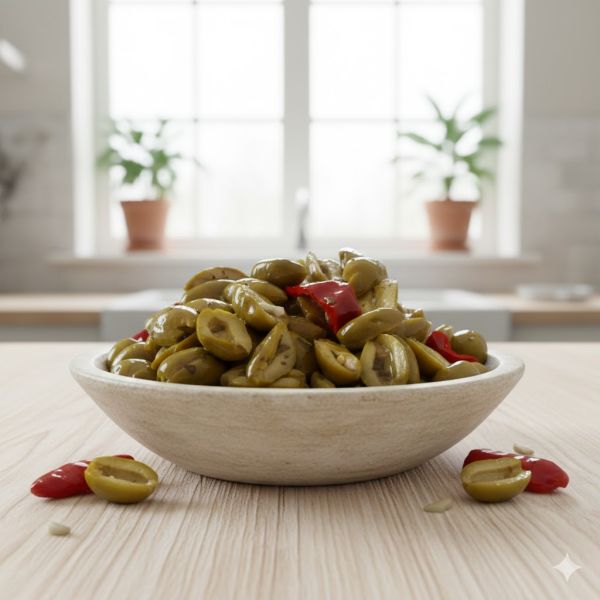 Olive Verdi Tagliate 3 kg.