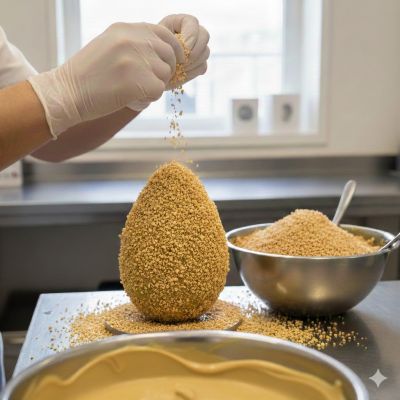 Uovo di Pasqua al Caramello Artigianale