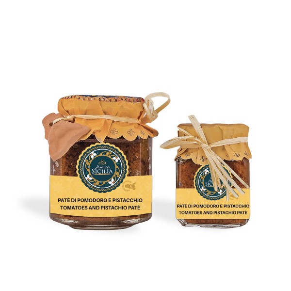 Patè di Pomodoro e Pistacchio Siciliano