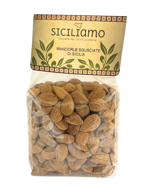 Mandorle Siciliane sgusciate g. 500